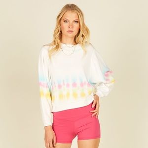 Vintage Havana Tie Dye “Summer” Sweatshirt